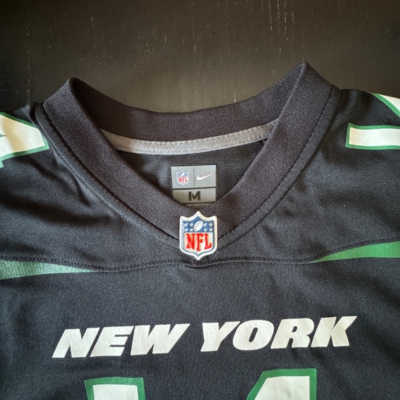 New York Jets Youth Medium Black Sam Darnold #14 Nike On Field NWT - Picture 3 of 4